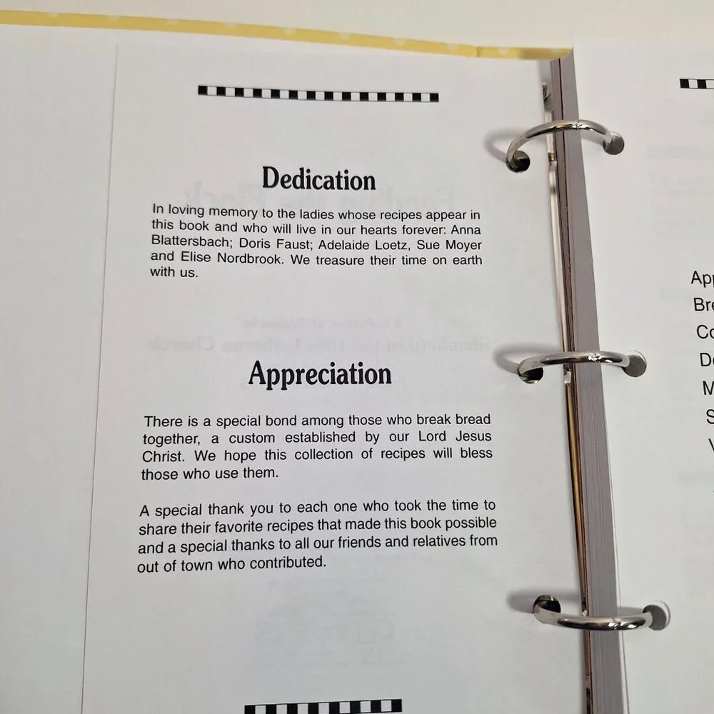 Feeding The Flock Cookbook Shepherd Of The Hills Lutheran Church Recipes